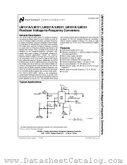 LM231A datasheet pdf National Semiconductor