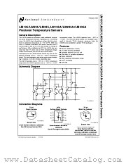 LM135 datasheet pdf National Semiconductor