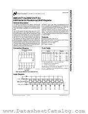 MM74HCT164 datasheet pdf National Semiconductor