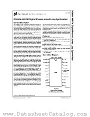 DS8906 datasheet pdf National Semiconductor