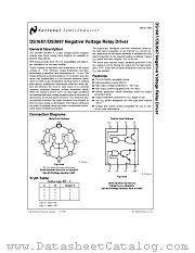 DS3687 datasheet pdf National Semiconductor