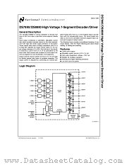 DS7880 datasheet pdf National Semiconductor