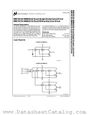 MM78C29 datasheet pdf National Semiconductor