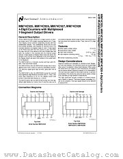 MM74C925 datasheet pdf National Semiconductor