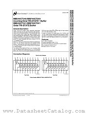 MM74HCT540 datasheet pdf National Semiconductor