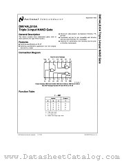 DM74ALS10A datasheet pdf National Semiconductor
