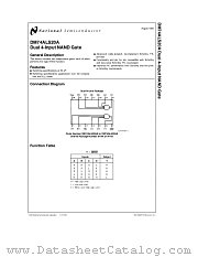 DM74ALS20A datasheet pdf National Semiconductor