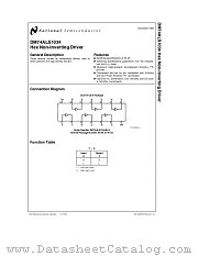 DM74ALS1034 datasheet pdf National Semiconductor