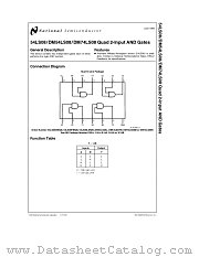 DM54LS08 datasheet pdf National Semiconductor