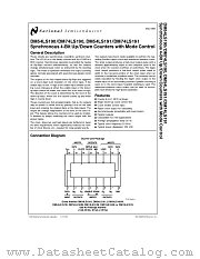 DM54LS190 datasheet pdf National Semiconductor