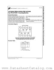 54LS368A datasheet pdf National Semiconductor