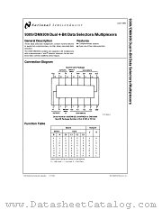 DM9309 datasheet pdf National Semiconductor