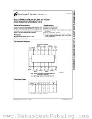 DM9322 datasheet pdf National Semiconductor