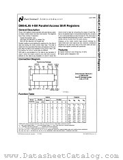 DM54L95 datasheet pdf National Semiconductor
