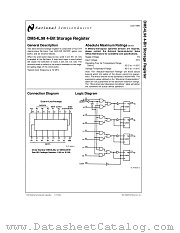 DM54L98 datasheet pdf National Semiconductor