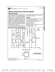 LM9044 datasheet pdf National Semiconductor