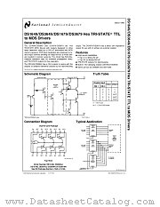 DS3649 datasheet pdf National Semiconductor