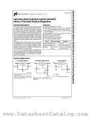 LM340A datasheet pdf National Semiconductor