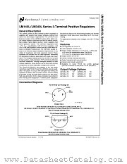 LM340L datasheet pdf National Semiconductor