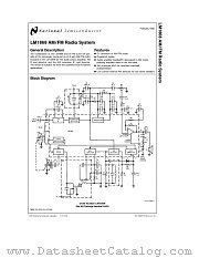 LM1868 datasheet pdf National Semiconductor