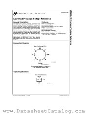 LM368 datasheet pdf National Semiconductor