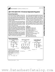 LM317HV datasheet pdf National Semiconductor