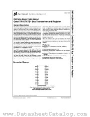 DM74ALS646-1 datasheet pdf National Semiconductor