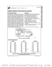 LM628 datasheet pdf National Semiconductor