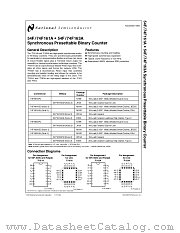 74F161A datasheet pdf National Semiconductor