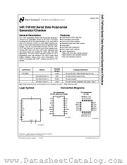 54F402 datasheet pdf National Semiconductor