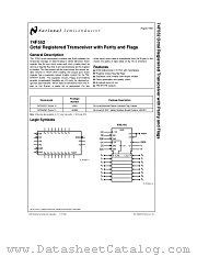 74F552 datasheet pdf National Semiconductor