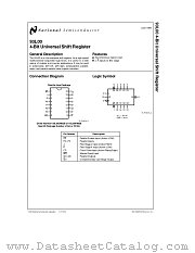 93L00 datasheet pdf National Semiconductor