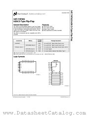 74F825 datasheet pdf National Semiconductor