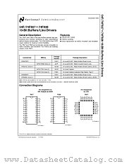 74F828 datasheet pdf National Semiconductor