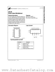 93L09 datasheet pdf National Semiconductor