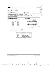 93L14 datasheet pdf National Semiconductor