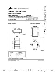 74ACT399 datasheet pdf National Semiconductor