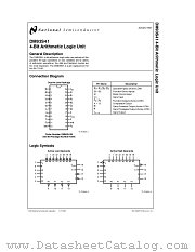 DM93S41 datasheet pdf National Semiconductor
