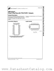 DM74LS574 datasheet pdf National Semiconductor