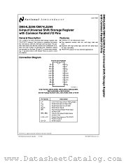 DM74LS299 datasheet pdf National Semiconductor
