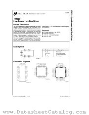 100323 datasheet pdf National Semiconductor