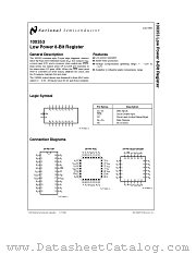 100353 datasheet pdf National Semiconductor
