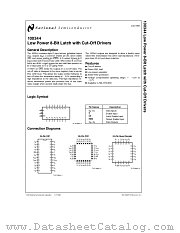 100344 datasheet pdf National Semiconductor