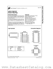54AC273 datasheet pdf National Semiconductor