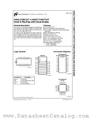 54ACT377 datasheet pdf National Semiconductor