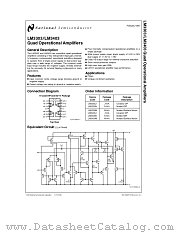 LM3303 datasheet pdf National Semiconductor