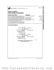 LH2111 datasheet pdf National Semiconductor