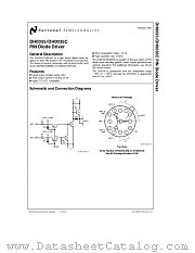 DH0035C datasheet pdf National Semiconductor