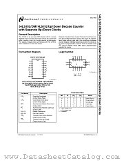 DM74LS192 datasheet pdf National Semiconductor