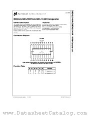DM54LS460A datasheet pdf National Semiconductor